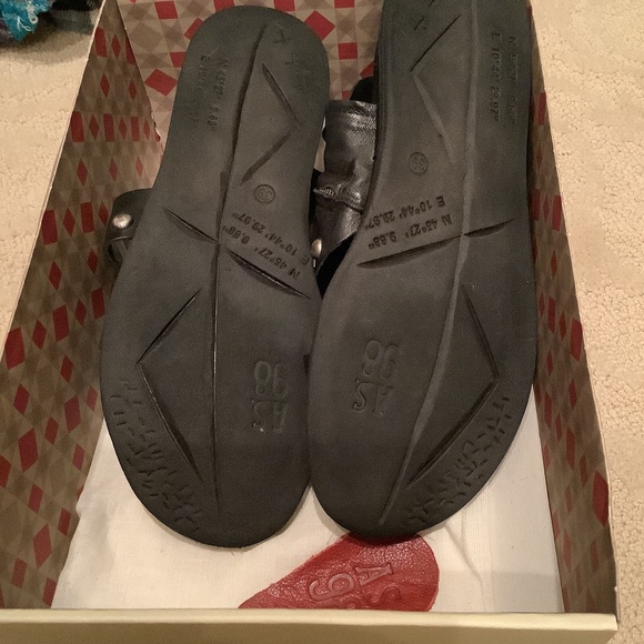 A.S. 98 Pacey sandals black size 39 (women’s 9) - Picture 3 of 5
